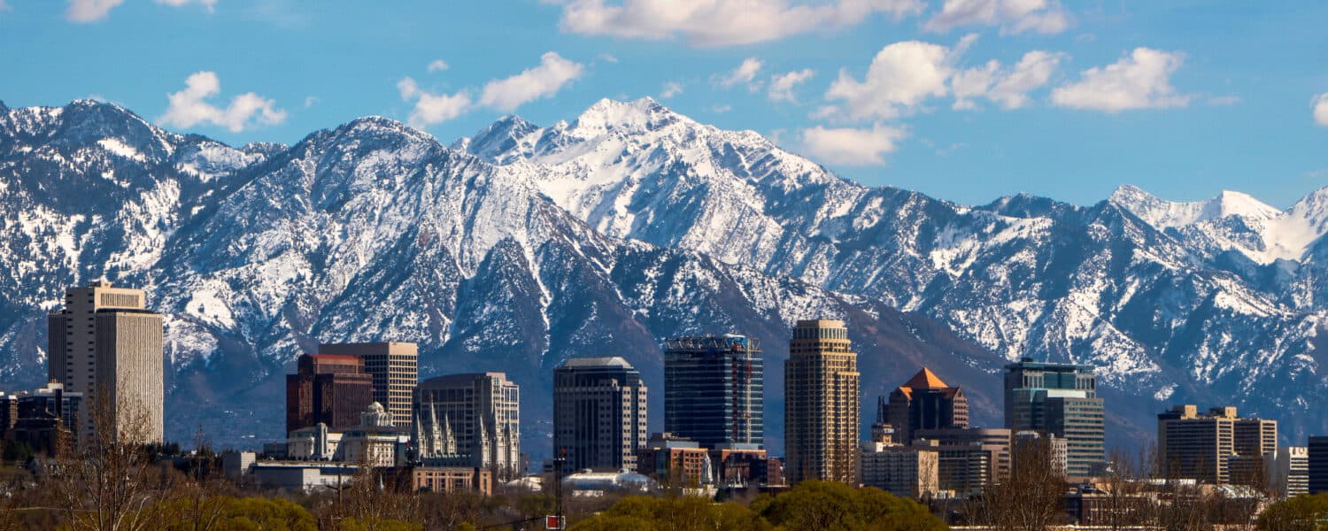 Salt Lake City panoramic