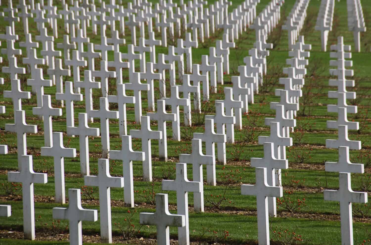 cemetery of soldiers of the first world war