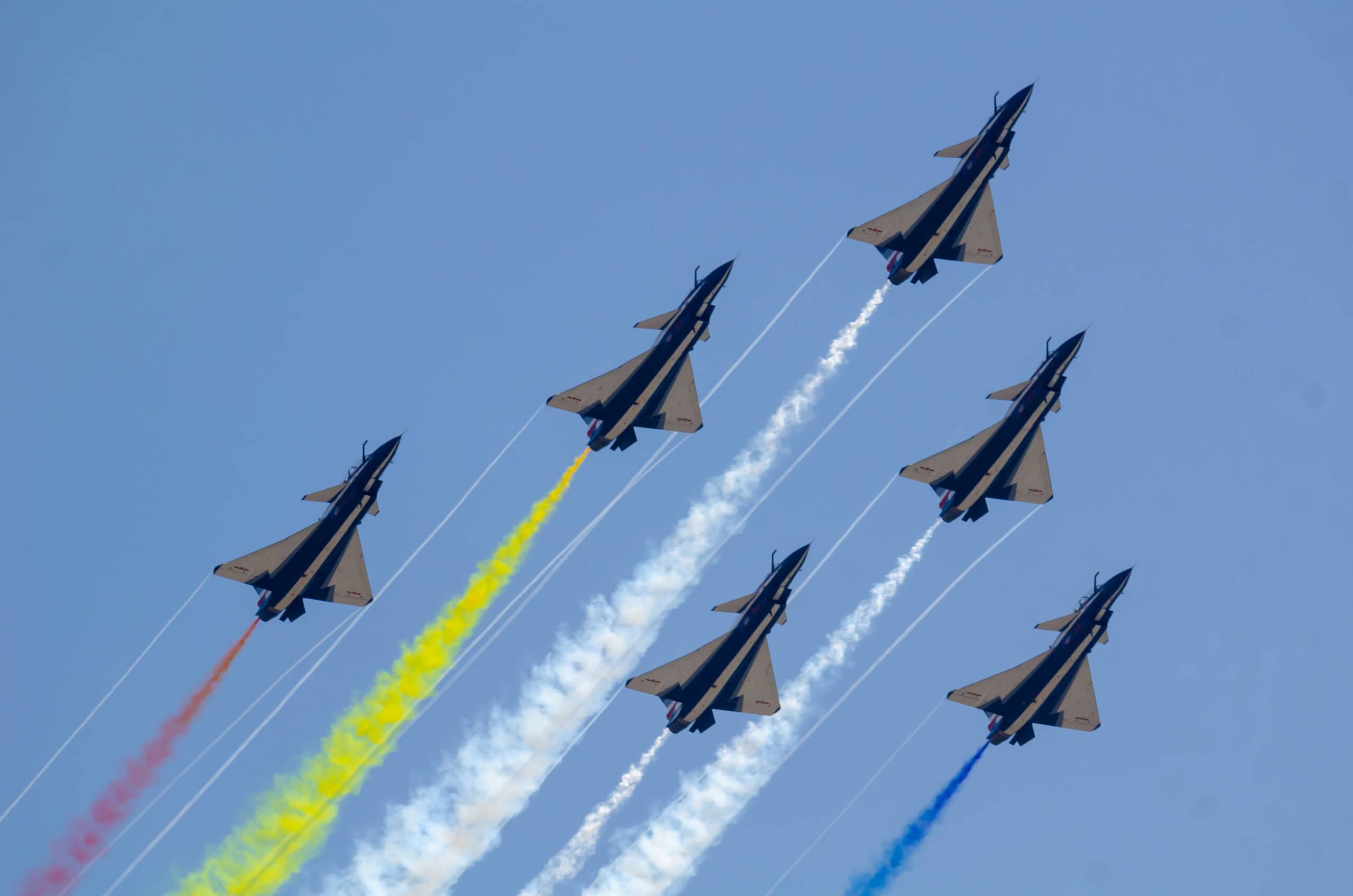 Chengdu J-10 at Zhuhai Airshow