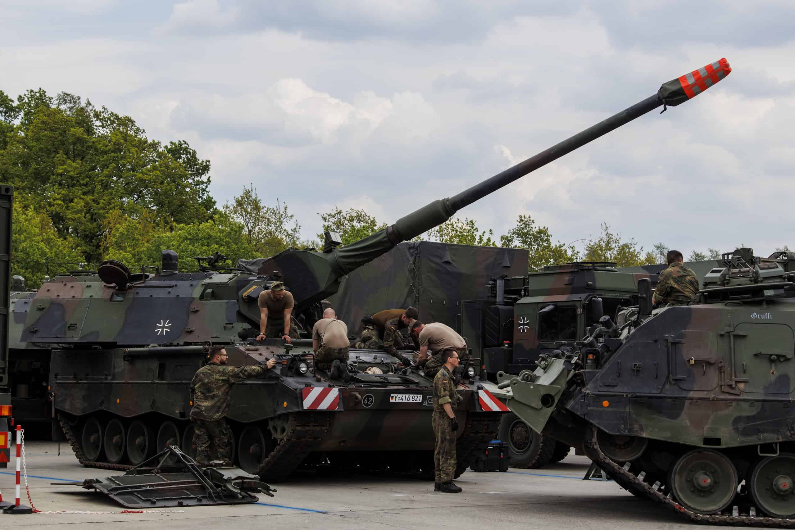 NATO Response Force (Land) Holds Exercise In Northern Germany