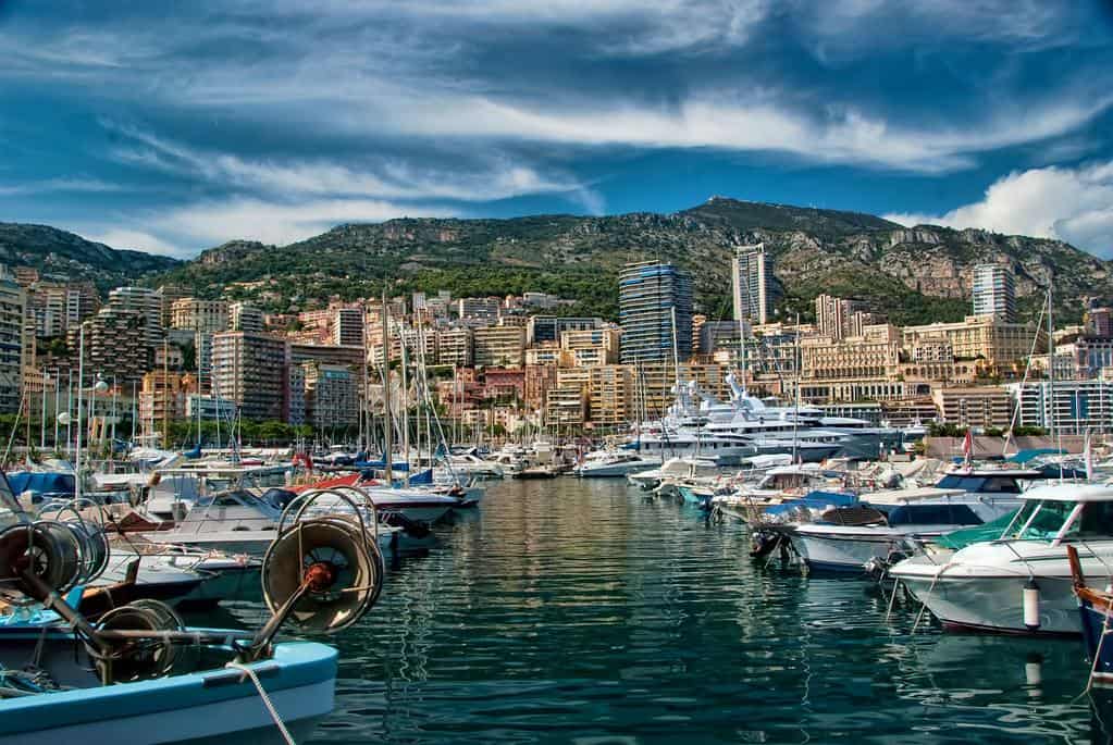Avenue of Yachts in Monaco by trishhartmann