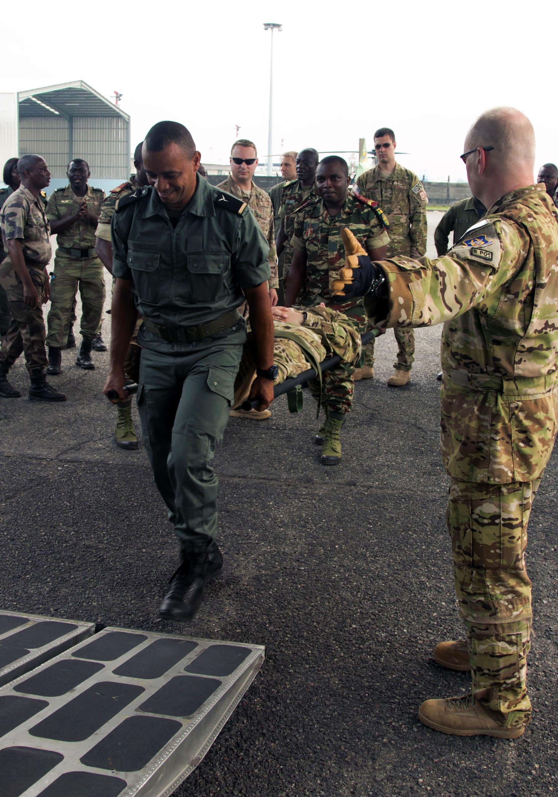 Multinational MEDEVAC training... by U.S. Army Southern European Task Force, Africa