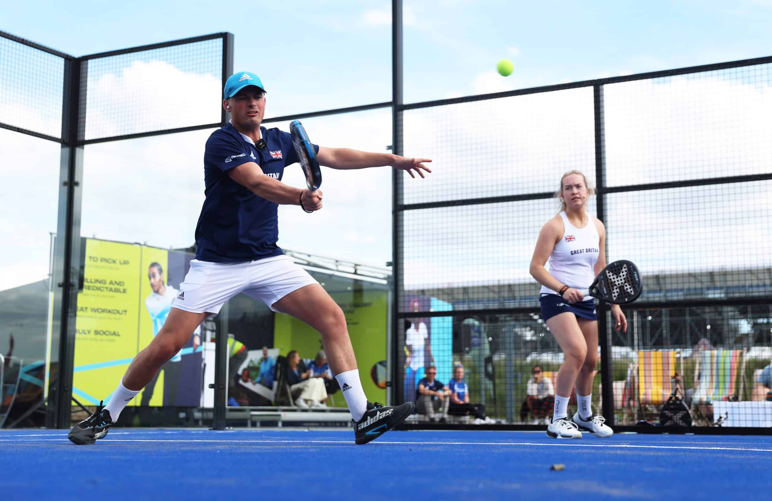 LTA Padel At F1 British Grand Prix