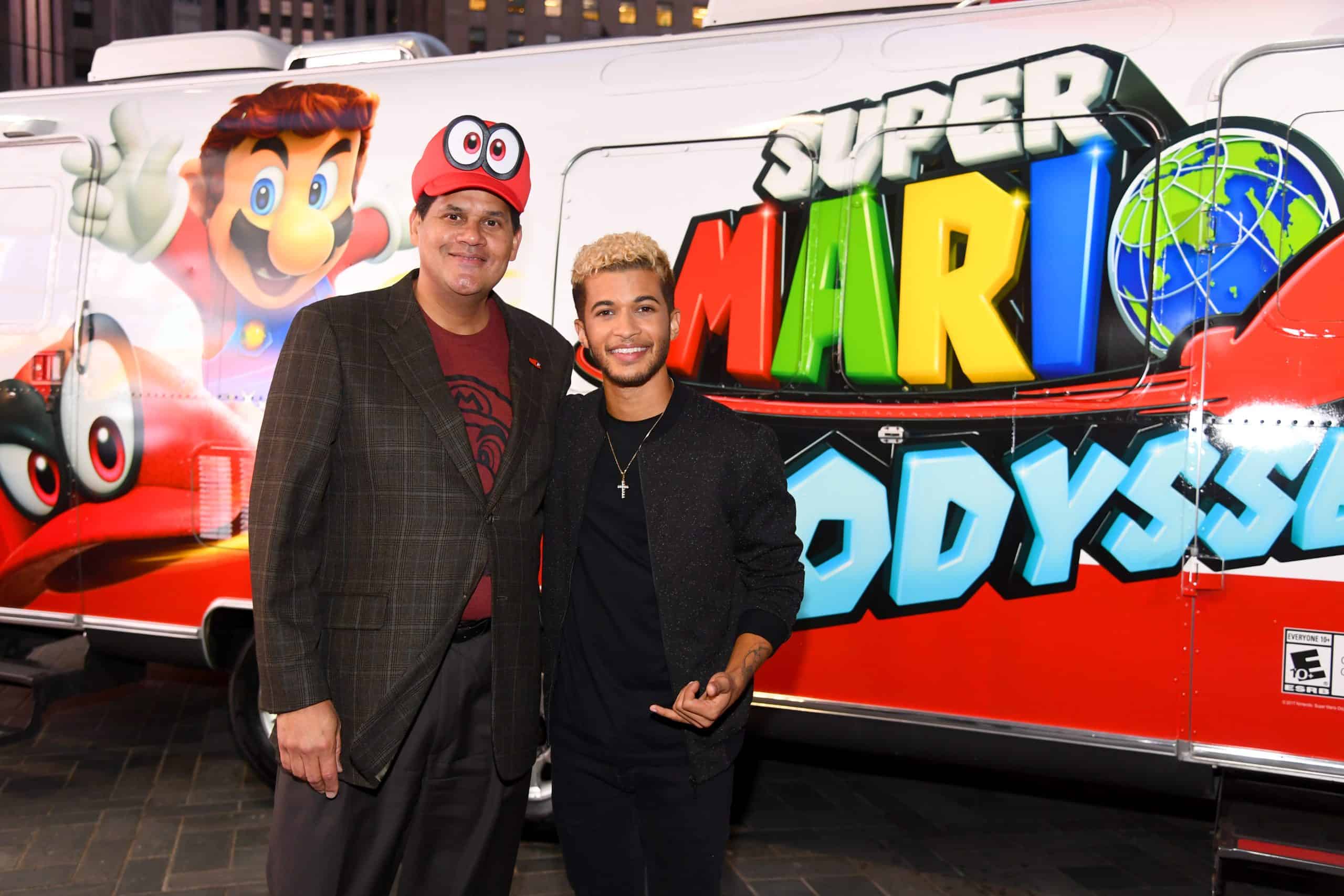 Super Mario Odyssey Launch Event Co-Hosted by Jordan Fisher