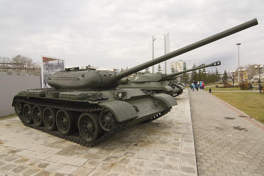 Tank T-54 in Verkhnyaya Pyshma by Nucl0id