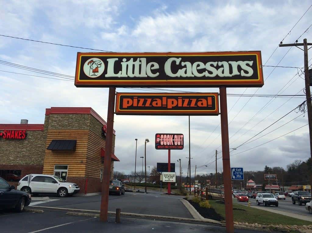 Little Caesars Patton Ave Asheville, NC by MikeKalasnik