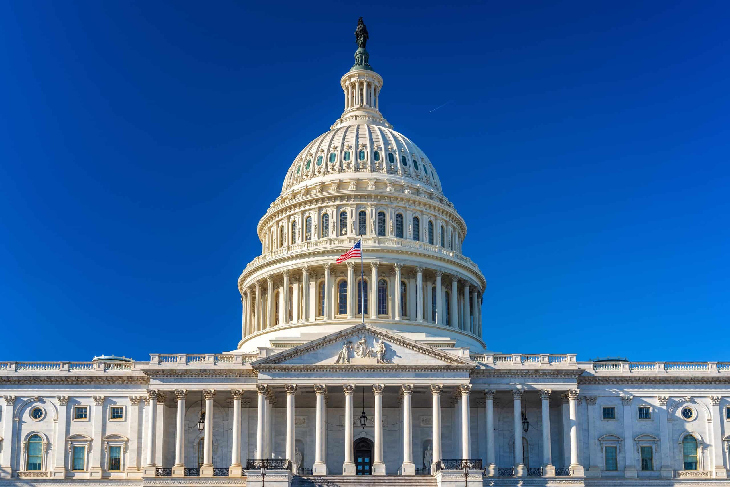 U.S. | US Capitol at sunny day