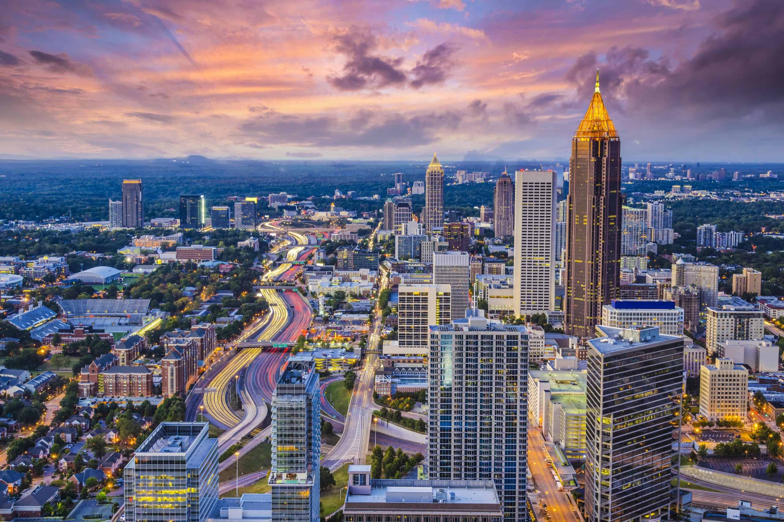 Fulton County Georgia | Atlanta Skyine