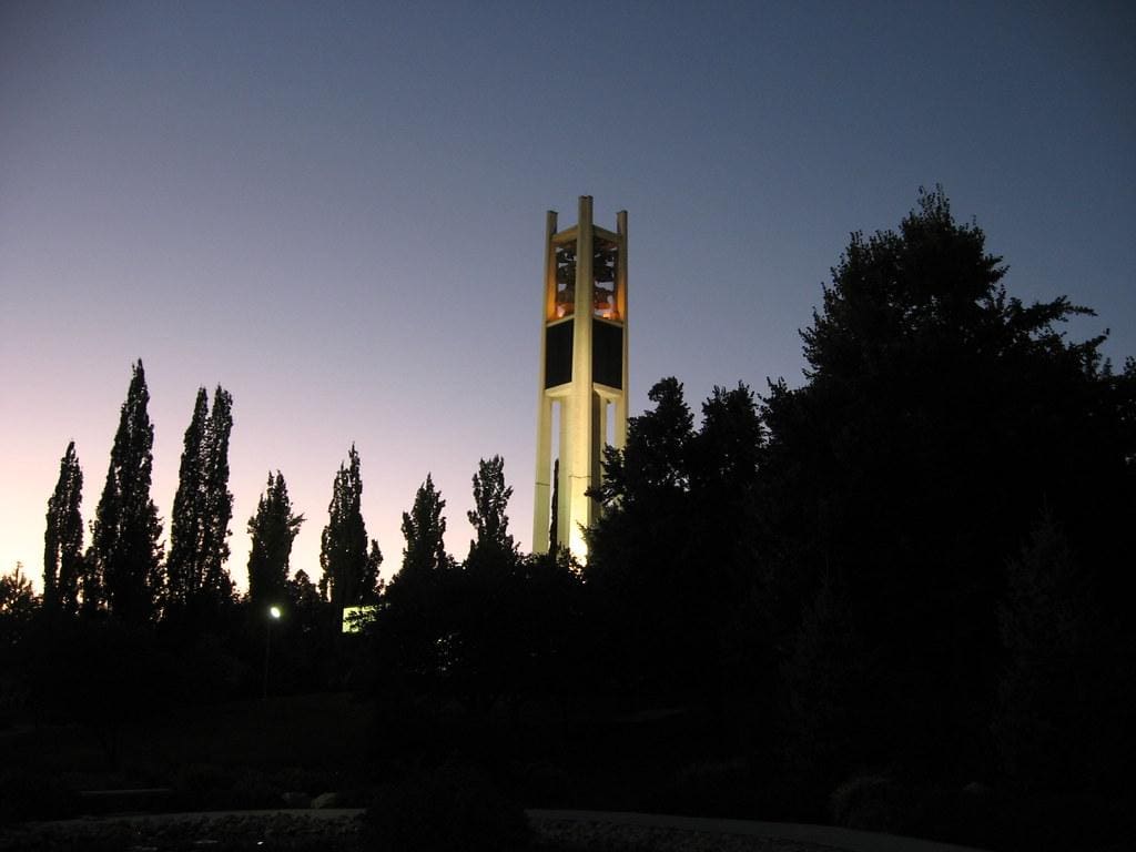 Carrillon Tower, Brigham Young, University, Provo, Utah by Ken Lund