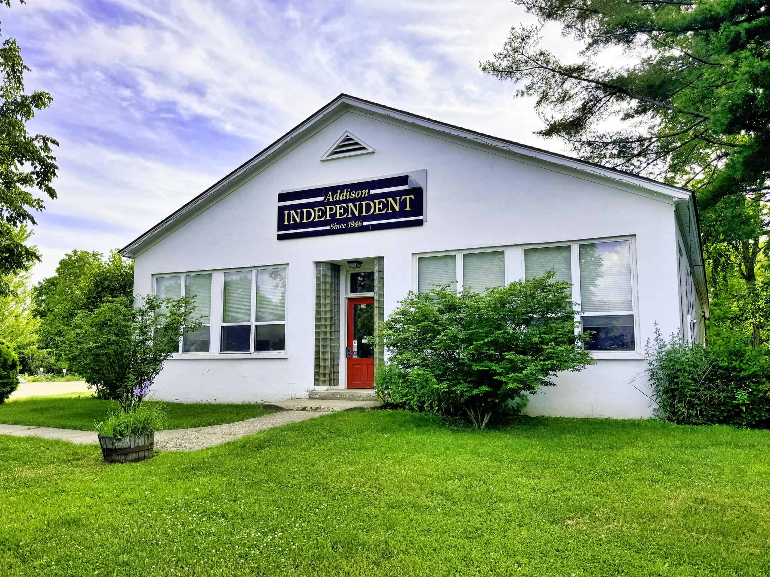 The Addison County Independent (or Addison Independent) newspaper office in Middlebury, Vermont by Harrison Keely