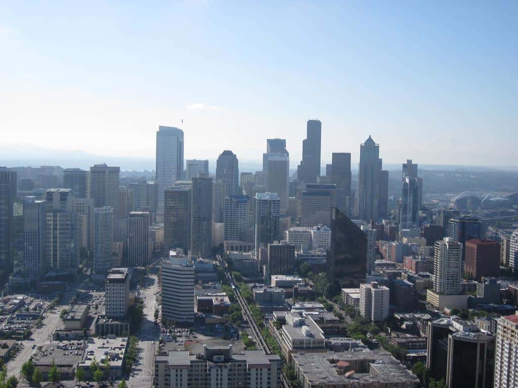 Space Needle - Seattle, Washington by Dougtone