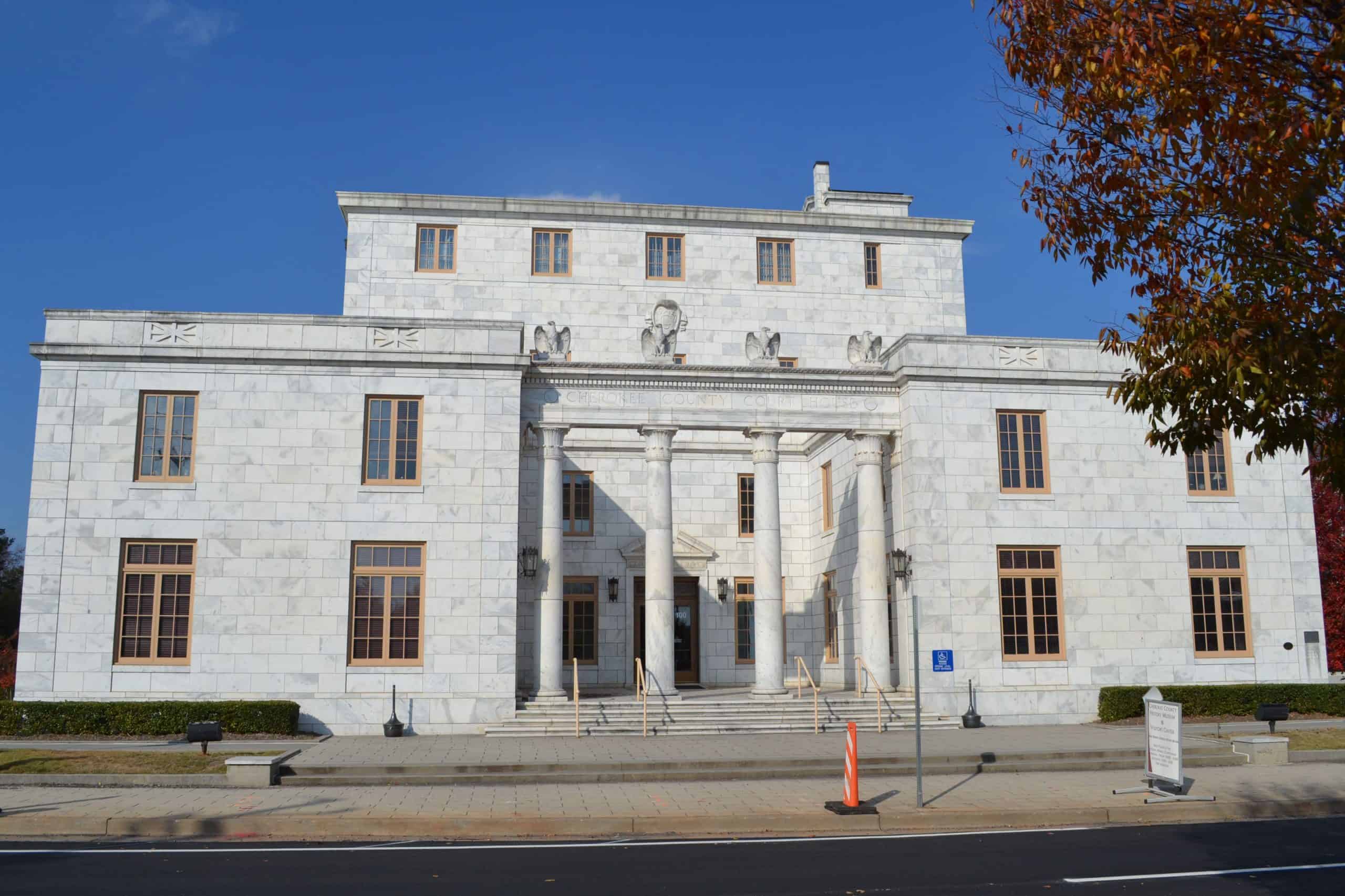 Old Cherokee County Courthouse; Canton, Georgia; November 4, 2012 by Stephen Matthew Milligan