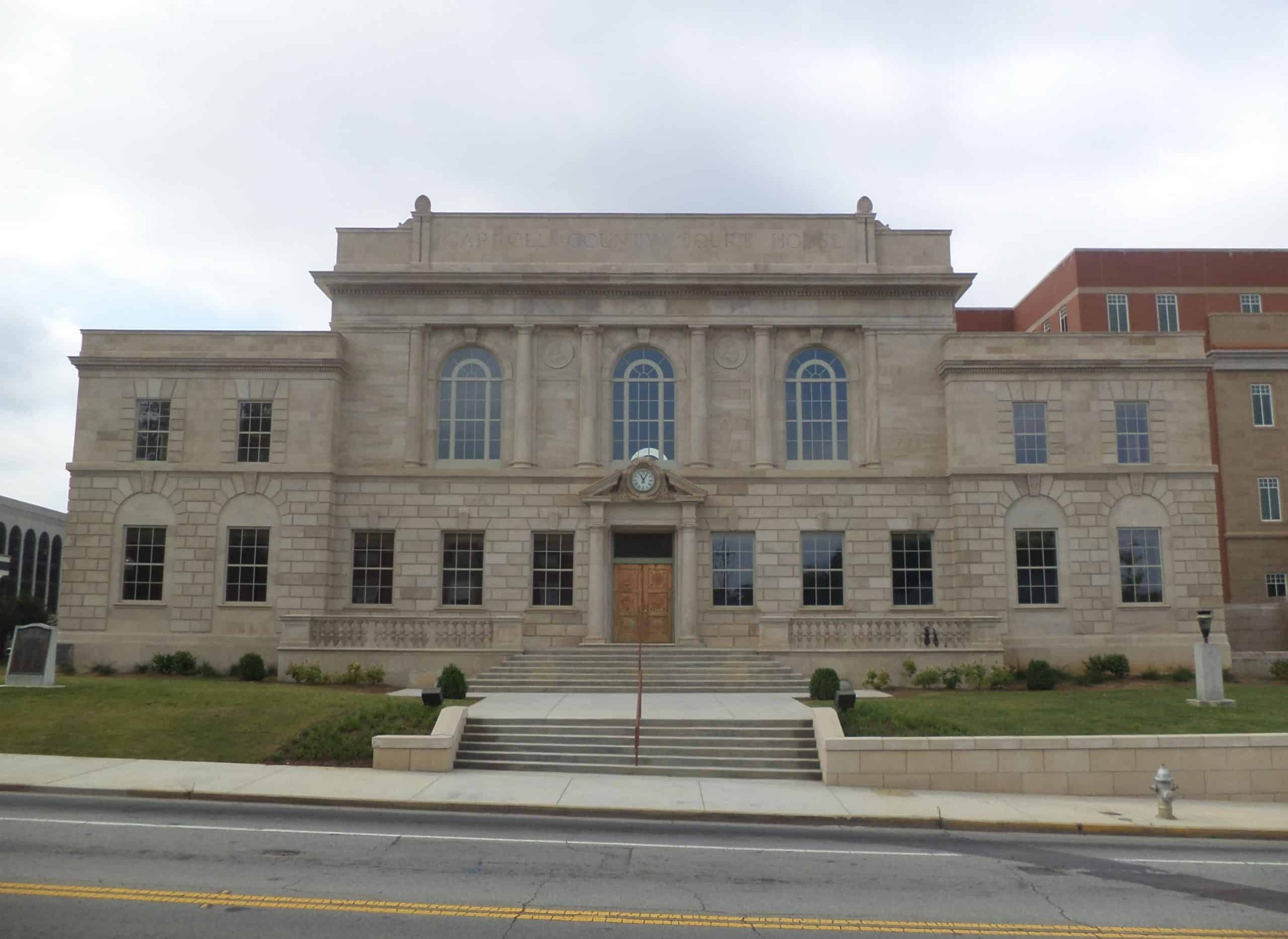 Carroll County Courthouse 1928 by Michael Rivera