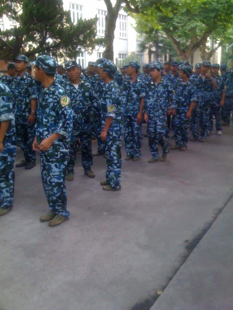 chinese+paramilitary | Chinese College Students Summer Training