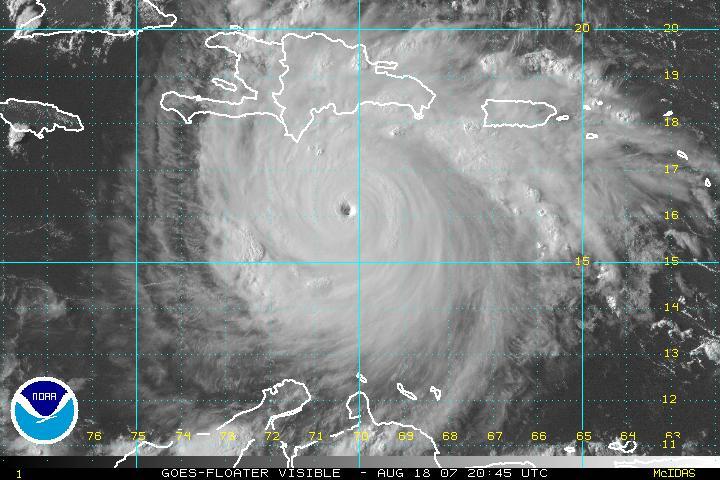 Hurricane Dean from NOAA by Wapster