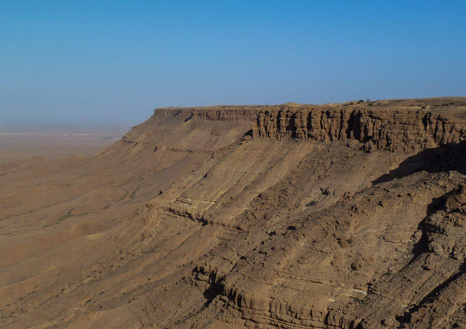 Tormisa, Libya. A remarkable village en route to the south of Libya. Its position in the Nafusa Mountains affords majestic views over the surrounding terrain.