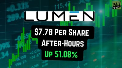 Lumen Stock Jumps Another 50% After Hours: Here’s Whats’ Going On