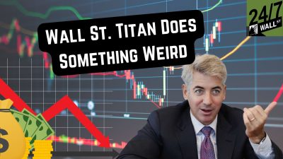 Wall St. Titan Does Something Weird