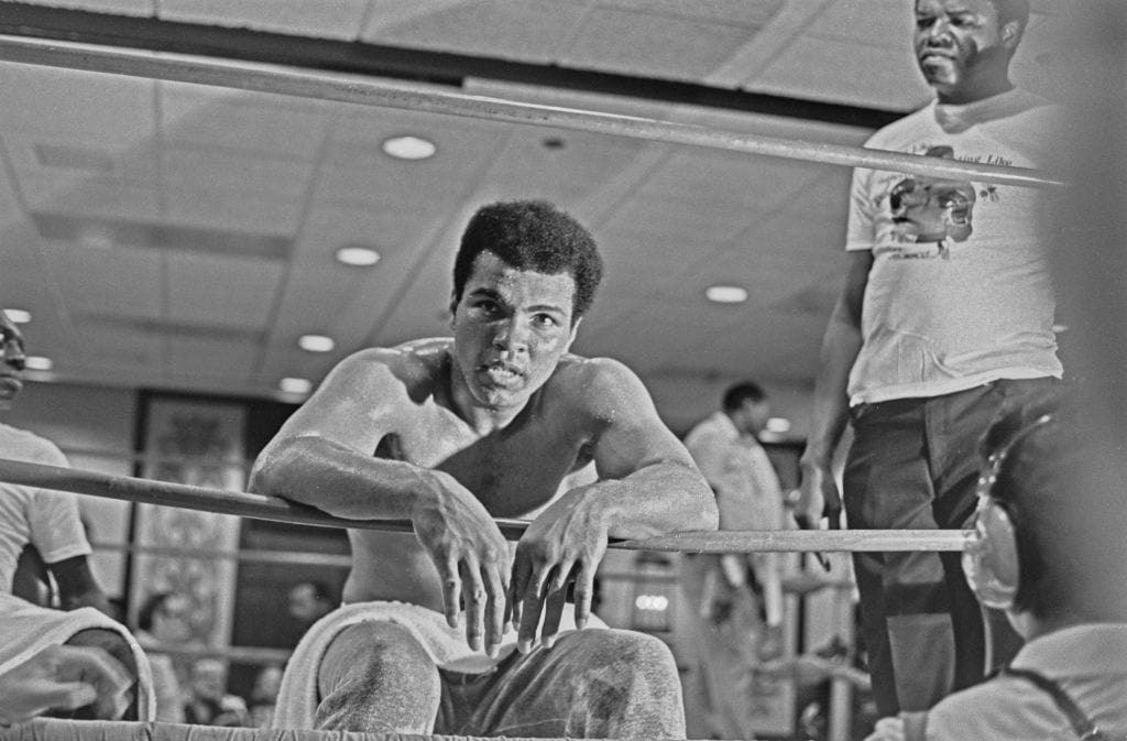 Muhammad Ali In Training