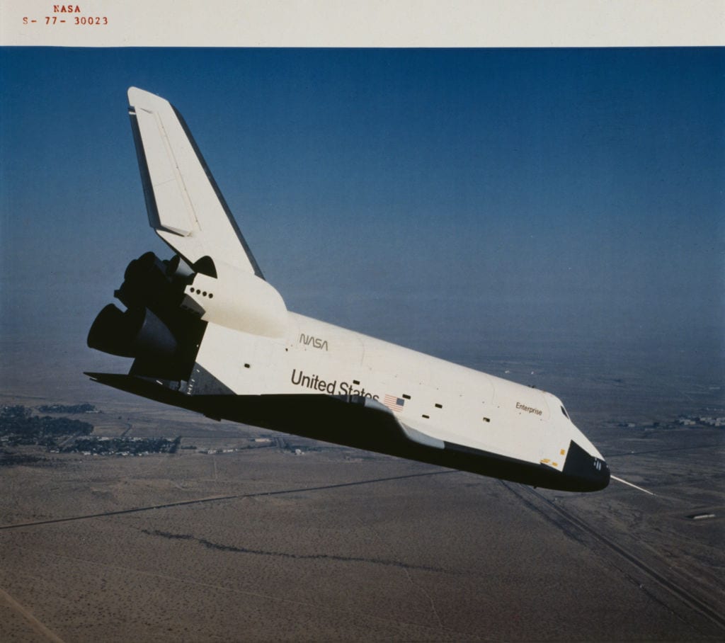 ALT-16 - Space Shuttle Enterprise