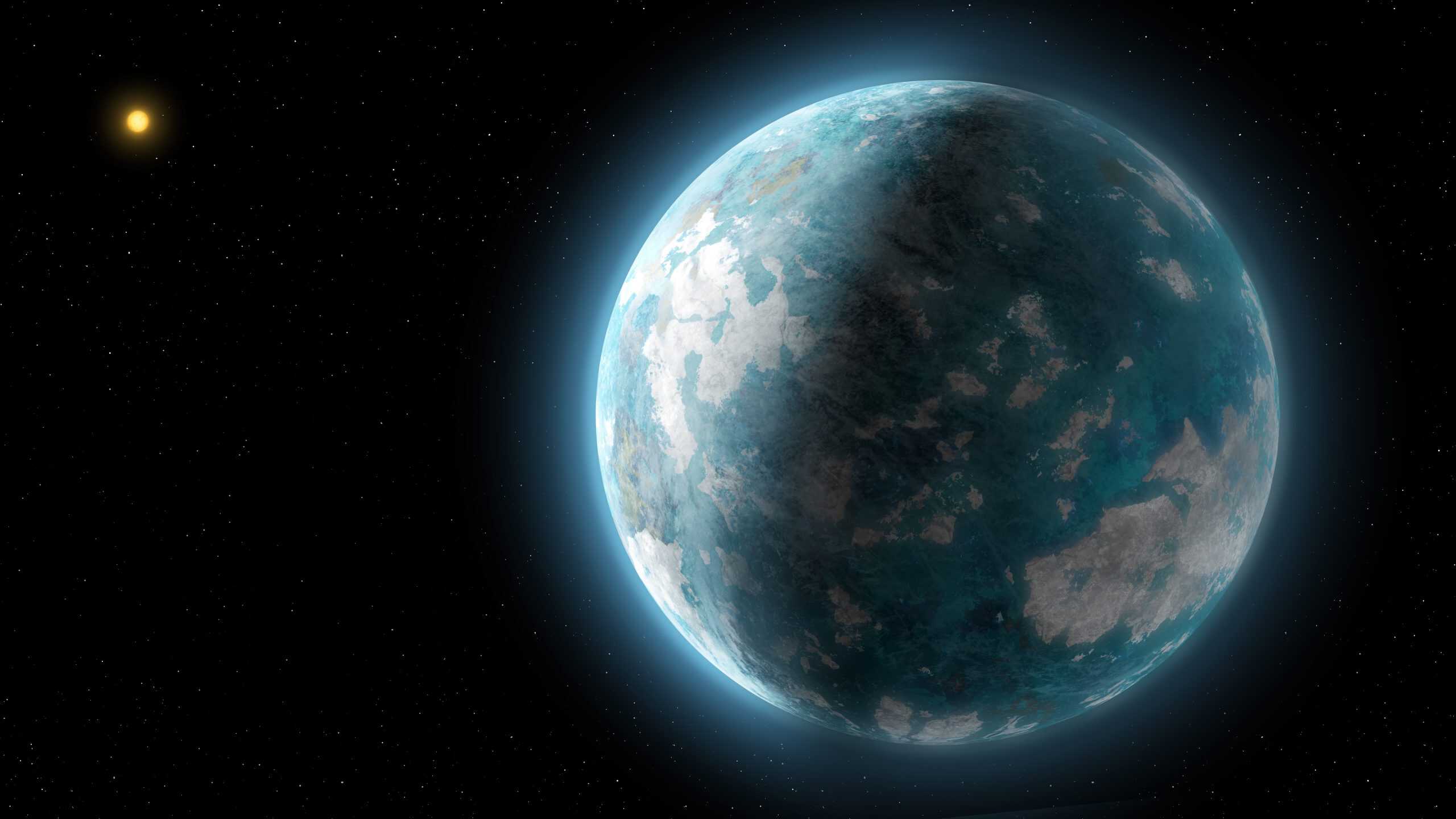 Icy Exoplanet