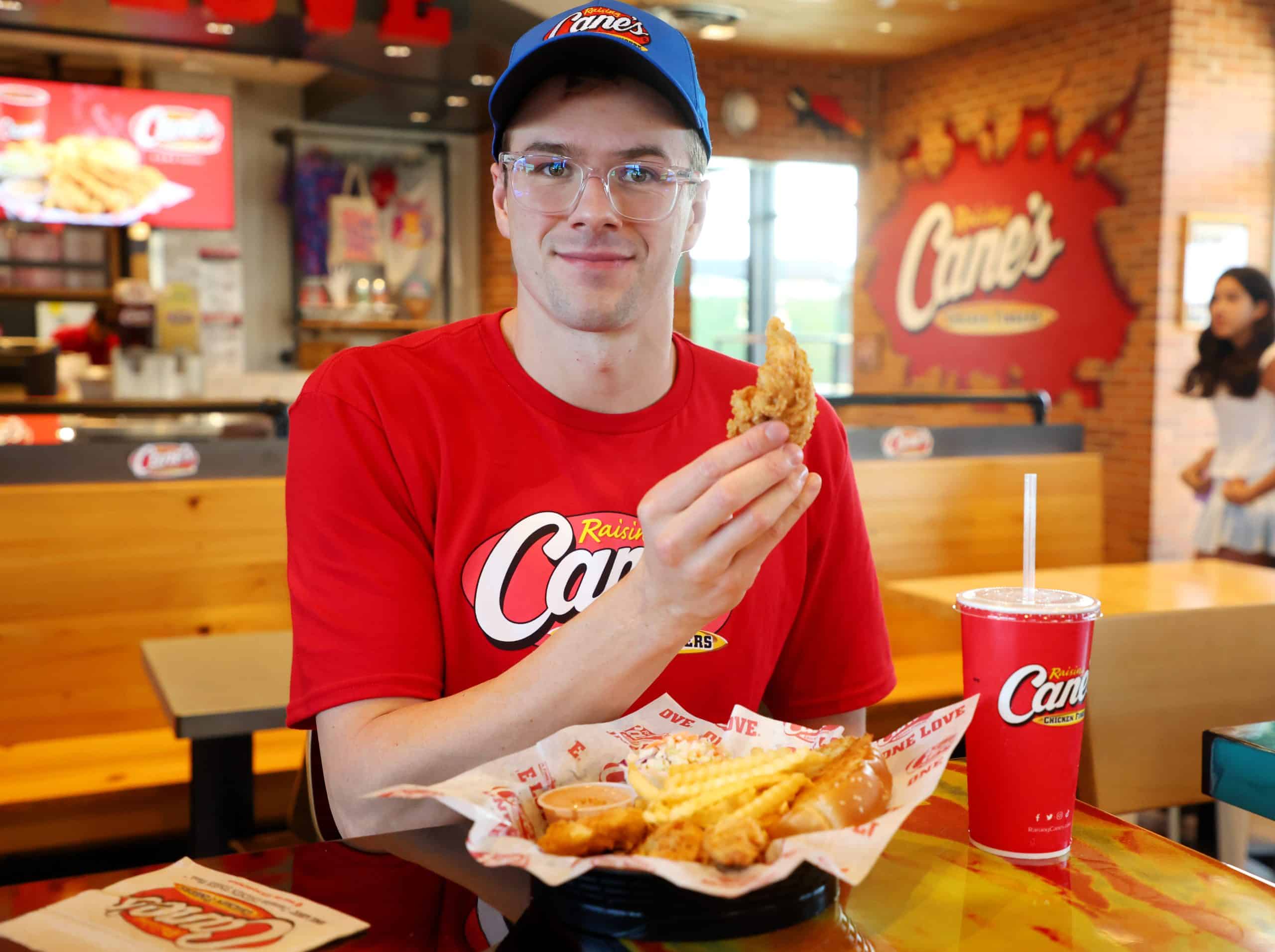 Olympic Gold and Silver Medalist and Team USA Swimmer Nic Fink Celebrates Olympic Homecoming at Raising Cane&#039;s