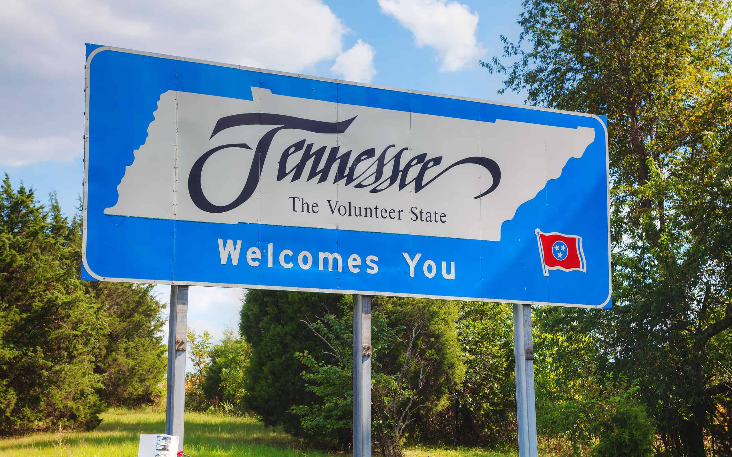 Tennessee welcomes you sign