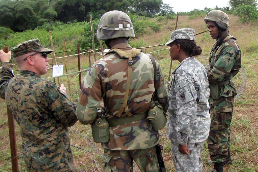 091217 i Liberia Security Sector Reform Sgt, 1st Class Dedraf Blash by US Army Africa