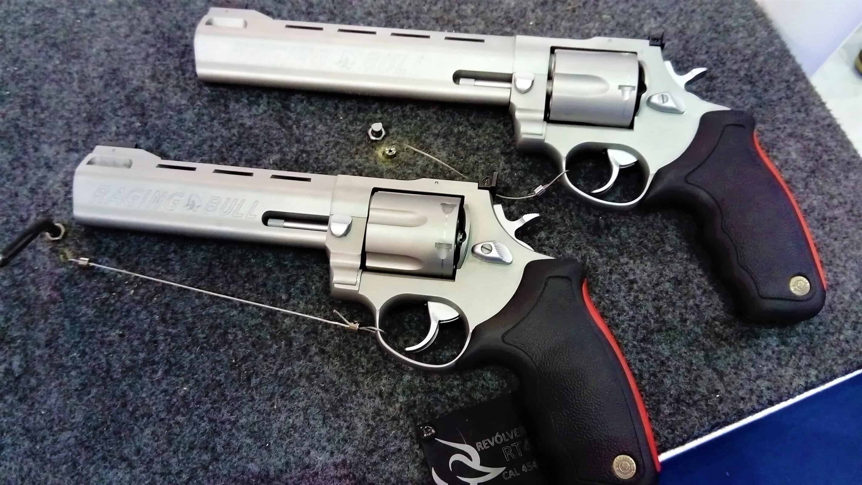 Taurus Raging Bull revolvers (.44 Mag and .454 Casull) by Vrsooo