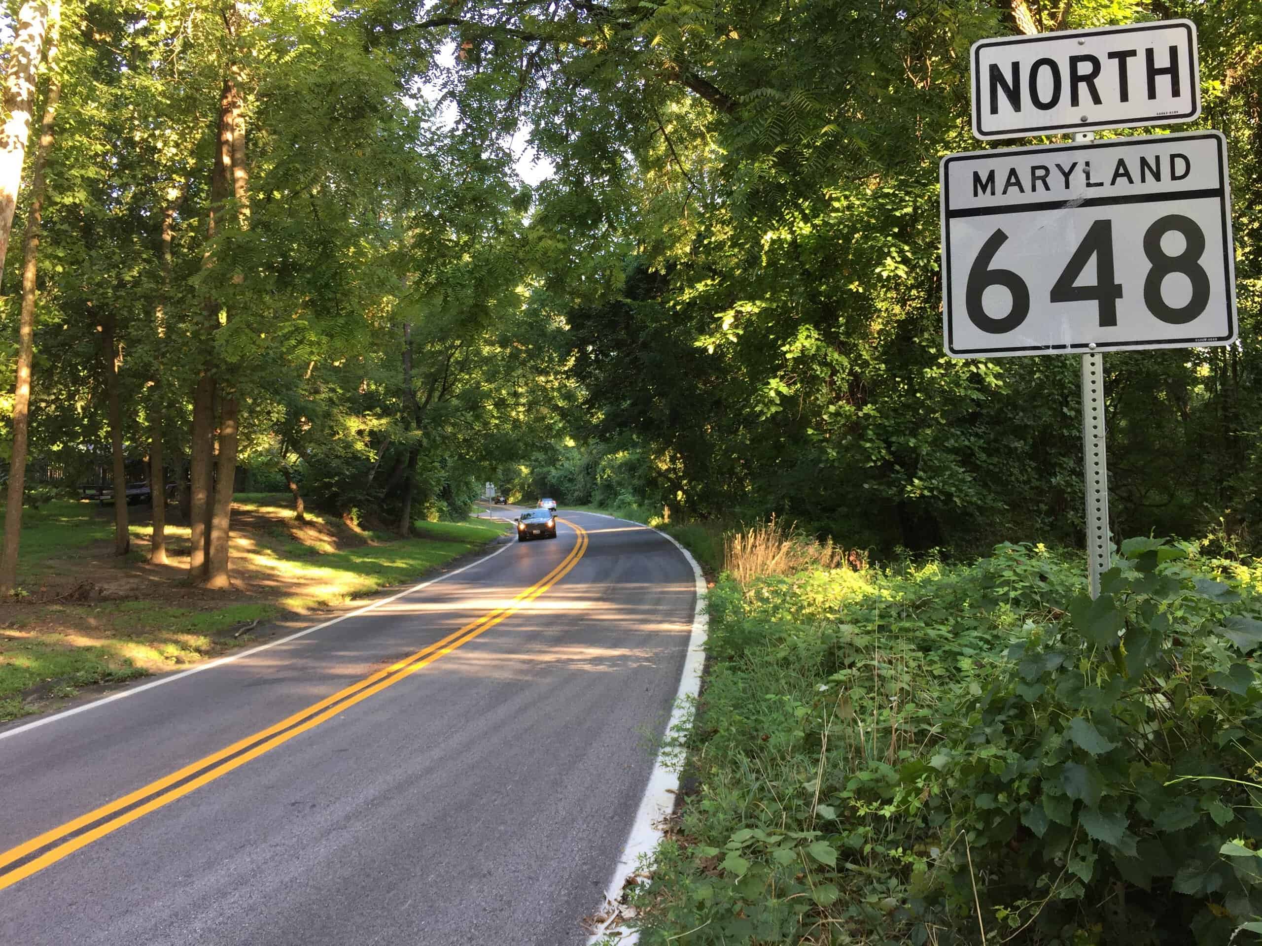 2016-08-17 07 54 41 View north along Maryland State Route 648 (Baltimore-Annapolis Boulevard) just north of Maryland State Route 2 (Governor Ritchie Highway) in Arnold, Anne Arundel County, Maryland by Famartin