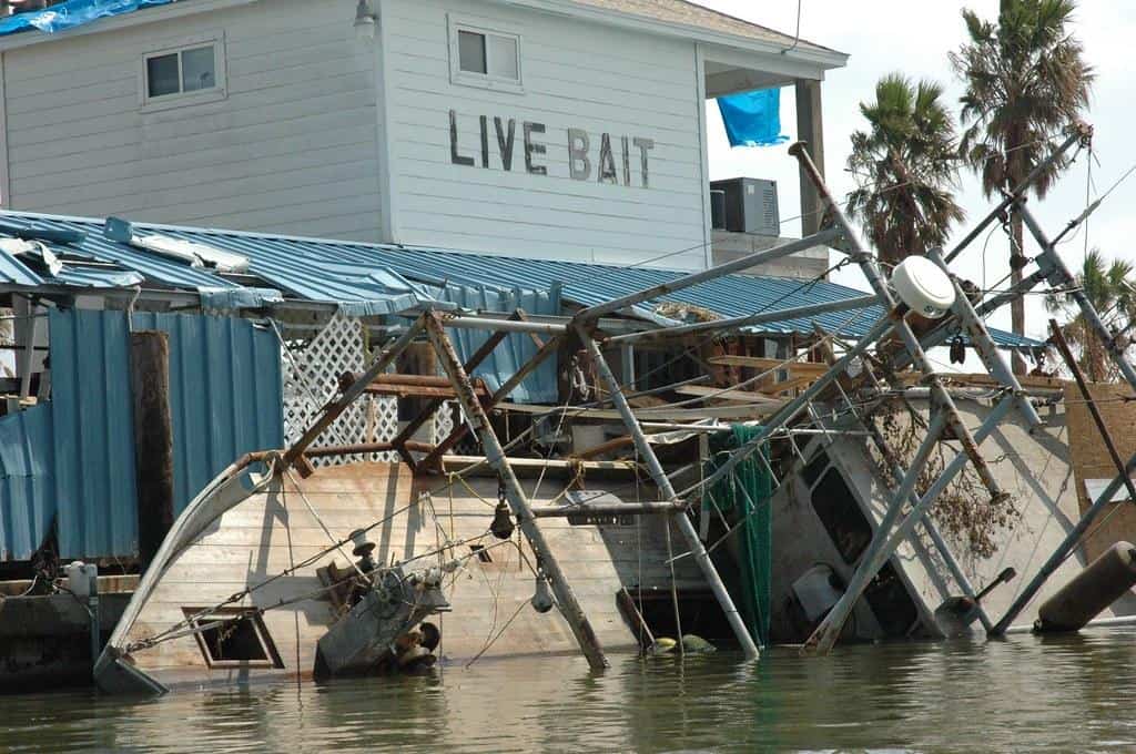 Hurricane Ike destruction by USACE HQ