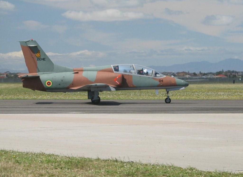 Hongdu K-8 &#039;Karakorum&#039; Trainer (Air Force of Zimbabwe) at Ysterplaat Airshow, Cape Town. by aeroman3