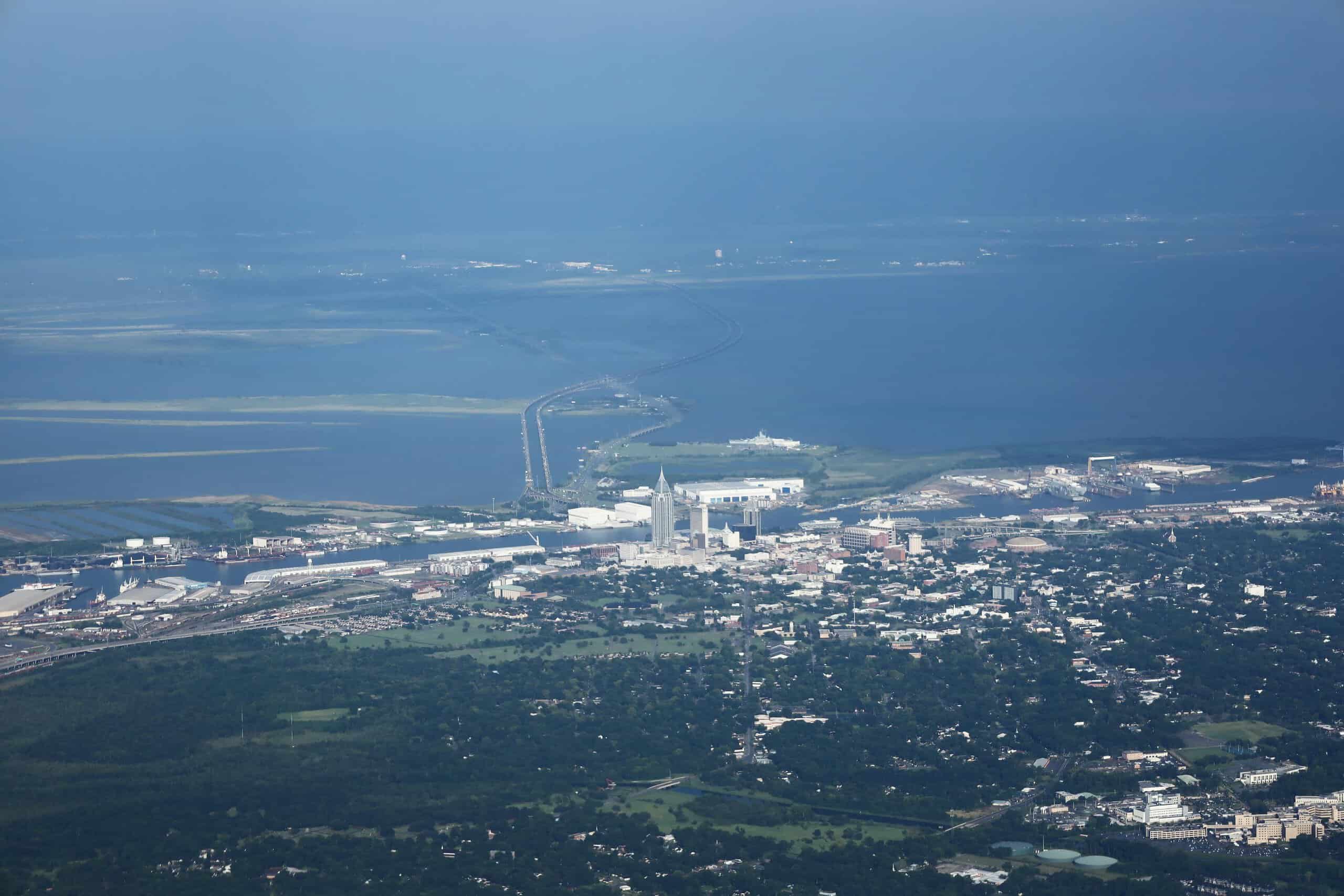 Mobile Alabama Aerial by formulanone