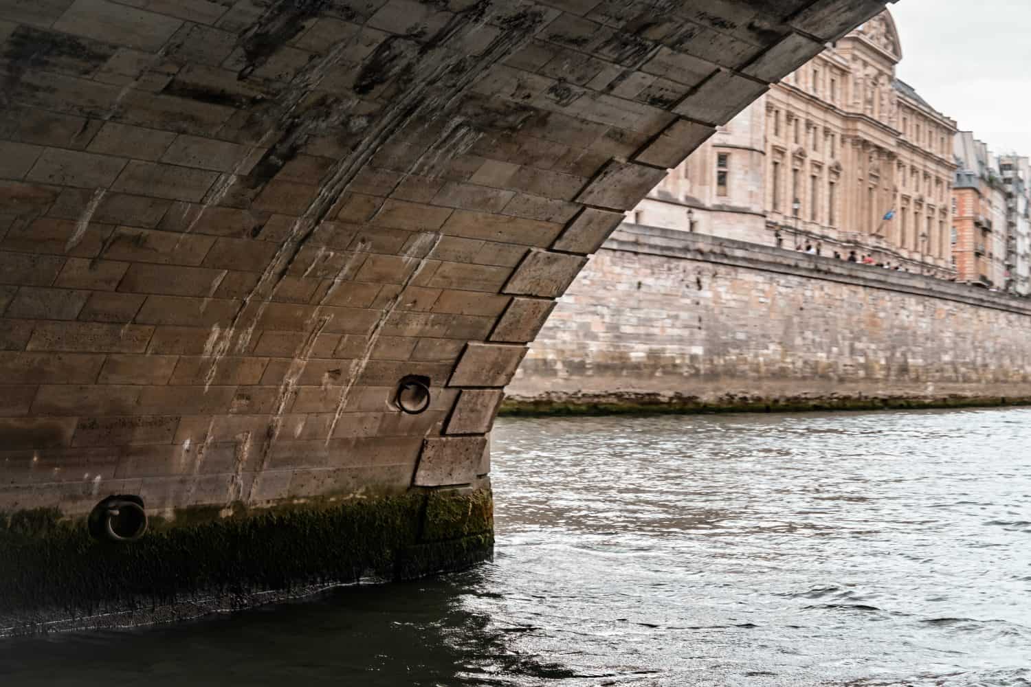 Bridge on the seine river in Paris