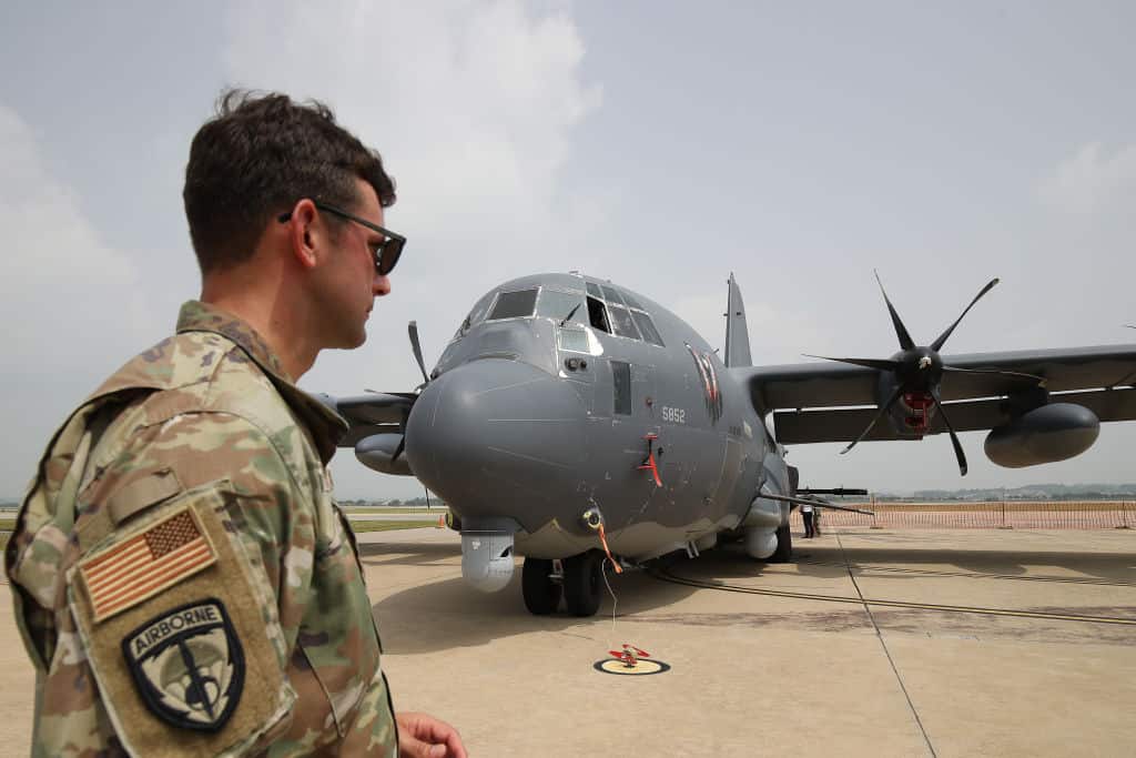 Osan Air Base Holds AC-130J Ghostrider Media Day