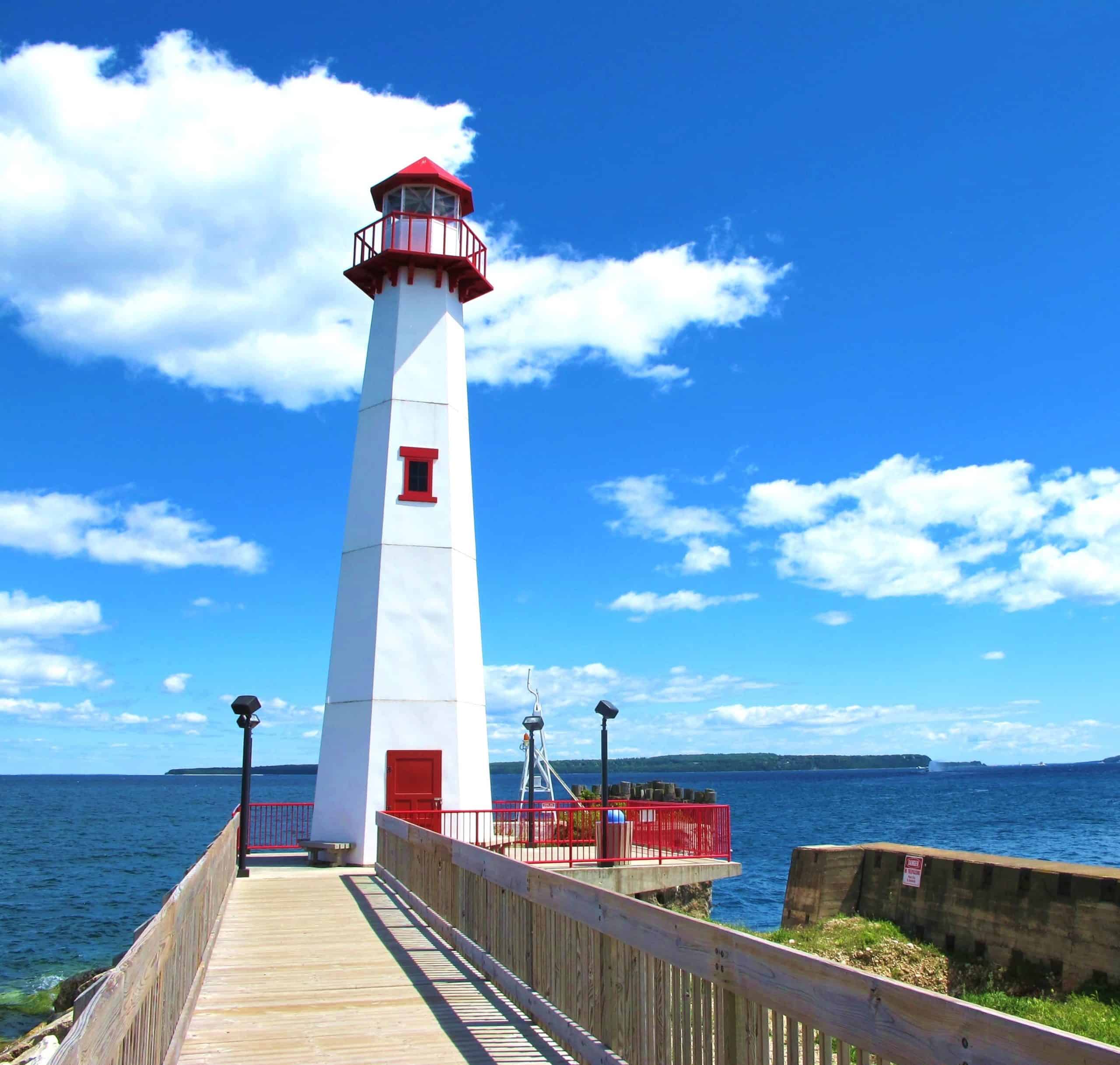 St.+Ignace+Michigan | Wawatam Light St Ignace, Michigan