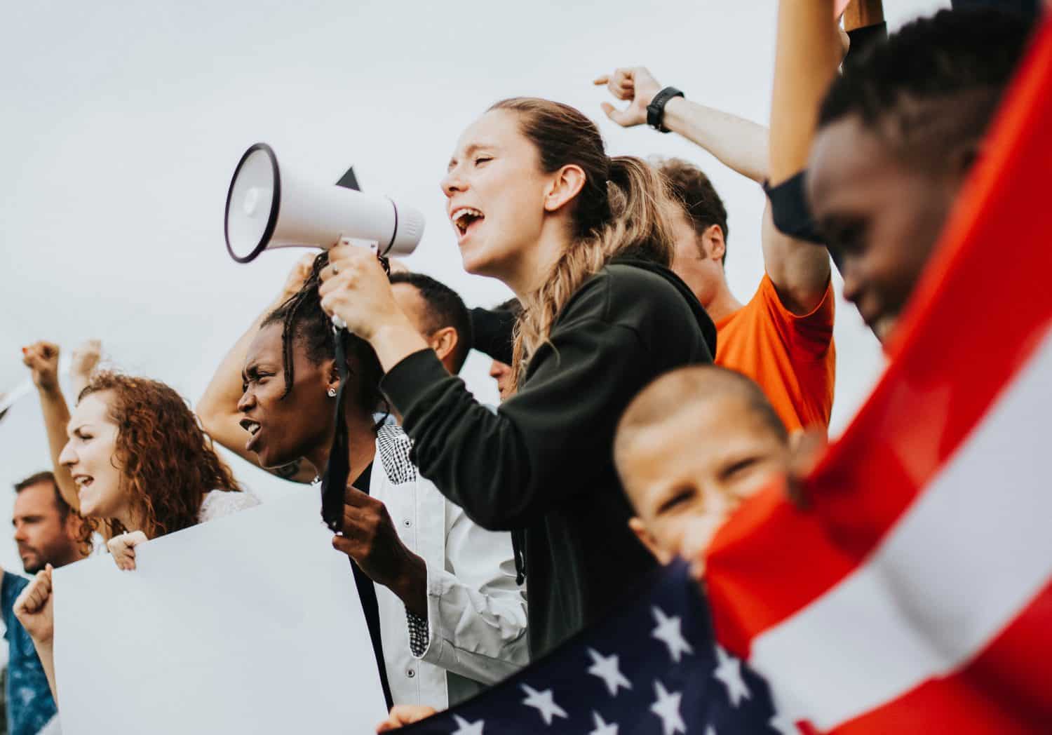 Group of American activists is protesting