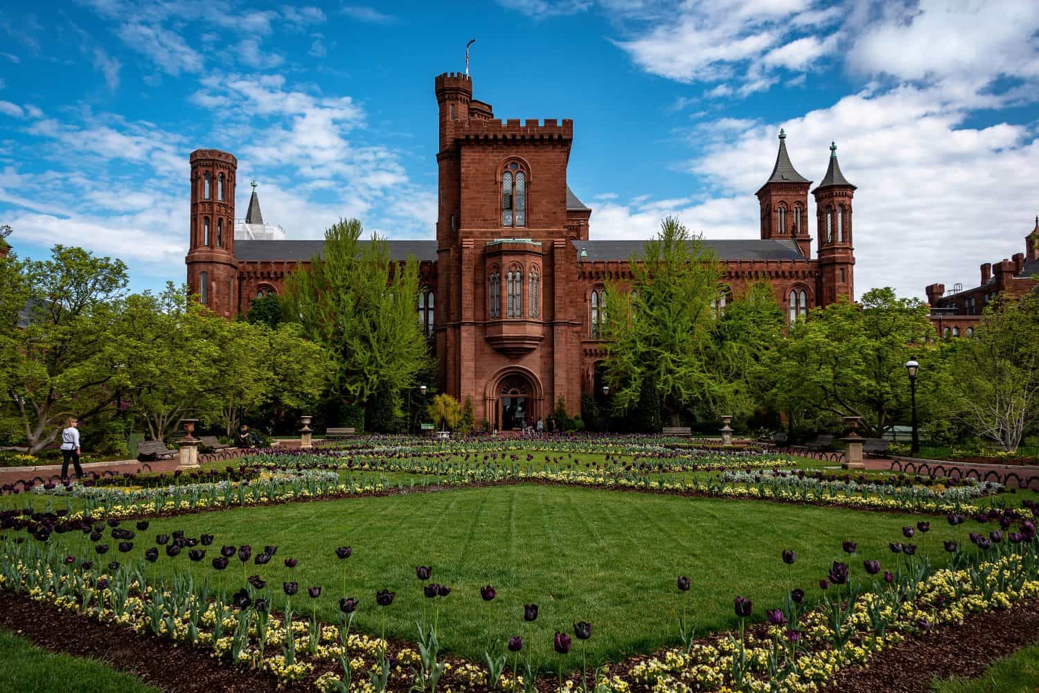 The Edith Haupt Garden at the Smithsonian Institution in Washington, D.C., is a tranquil oasis nestled amidst the cultural treasures of the National Mall.