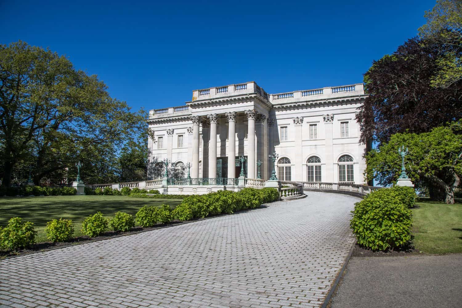 The Marble House Mansion in Newport