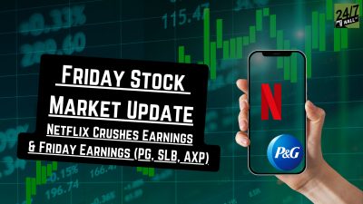 Live Market Updates: Nasdaq Composite Up | NFLX & ISRG Crush Earnings
