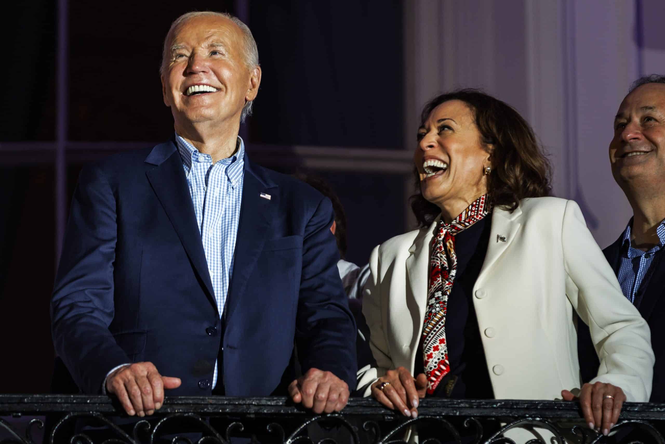 Biden and Harris