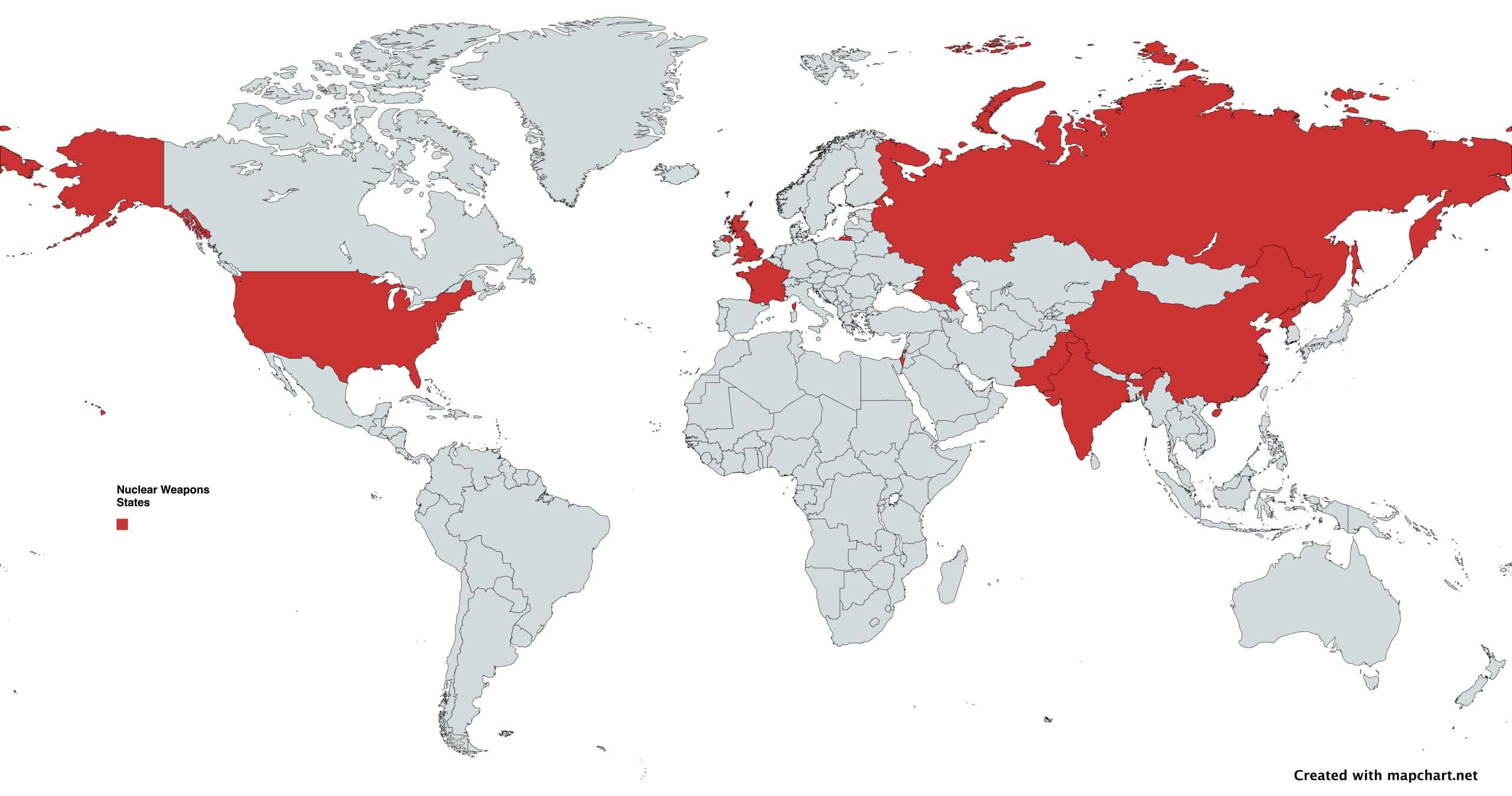 Nuclear Weapons States, 2024