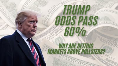 Odds of a Trump Victory Soar Past 60% on Betting Markets – What are Pollsters Missing?