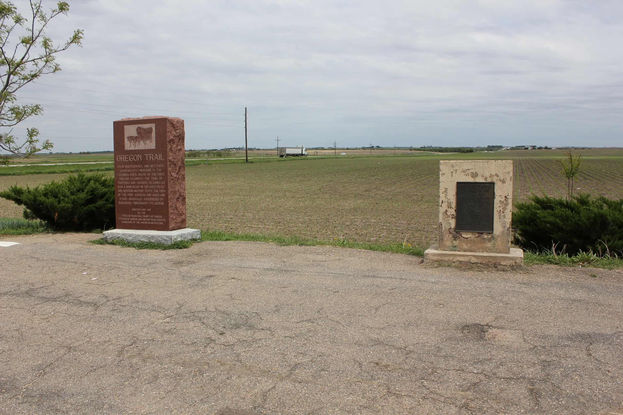 Oregon Trail Historical Marker by Nicolas Henderson