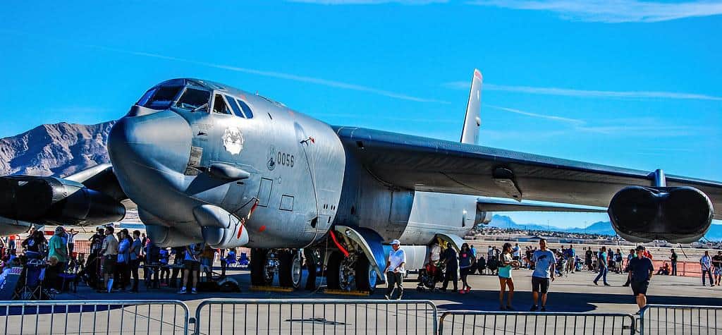 60-0056 Boeing B-52H B.W. 155 Stratofortress Black Widow 23rd Bomb Squadron Minot Air Force Base North Dakota by TDelCoro