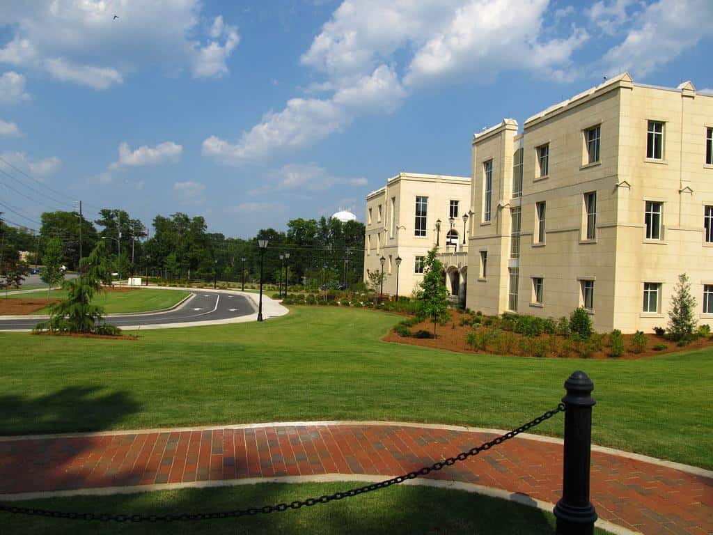 Georgia Military College, Old Georgia State Capitol, Milledgeville, Georgia by Ken Lund