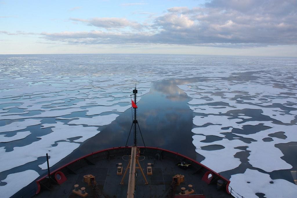 U.S. Coast Guard Cutter Healy in the Beaufort Sea by NASA Goddard Photo and Video