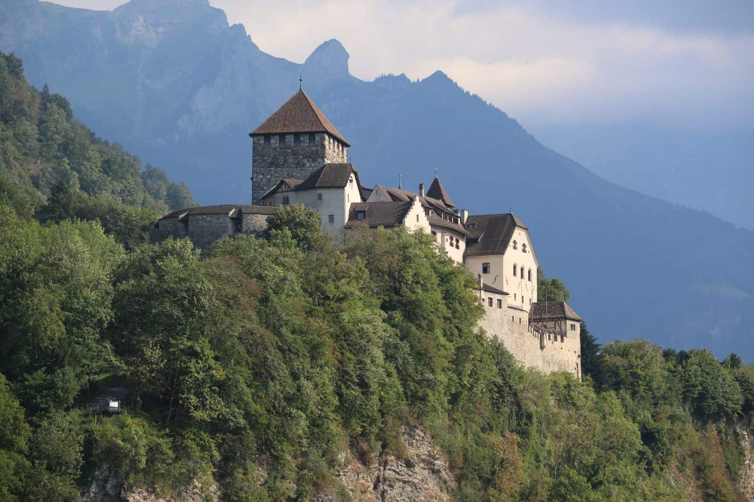 Vaduz Castle is the palace and official residence of the Prince of Liechtenstein.