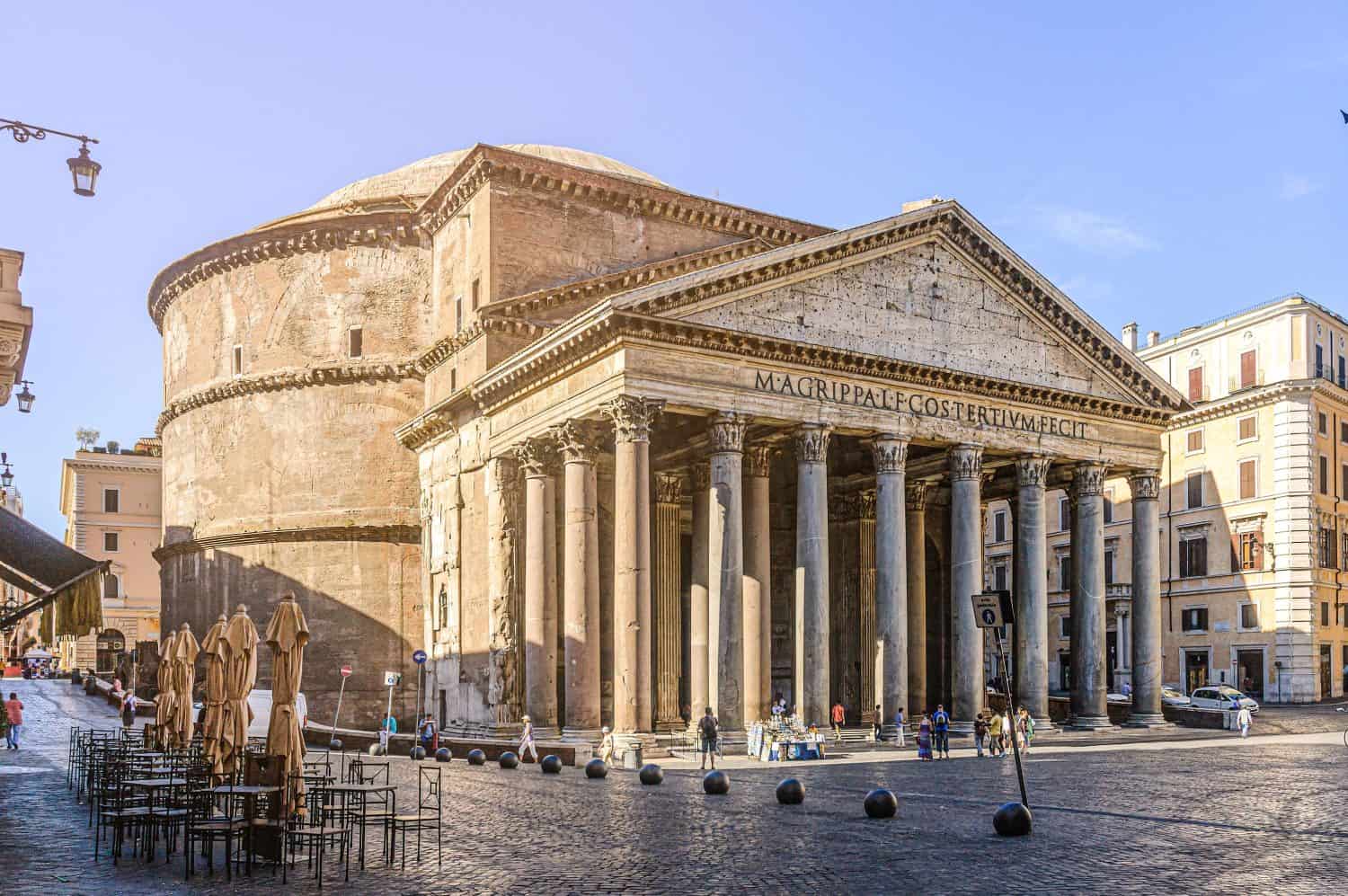 Agrippa&#039;s Pantheon on the Field of Mars in Rome