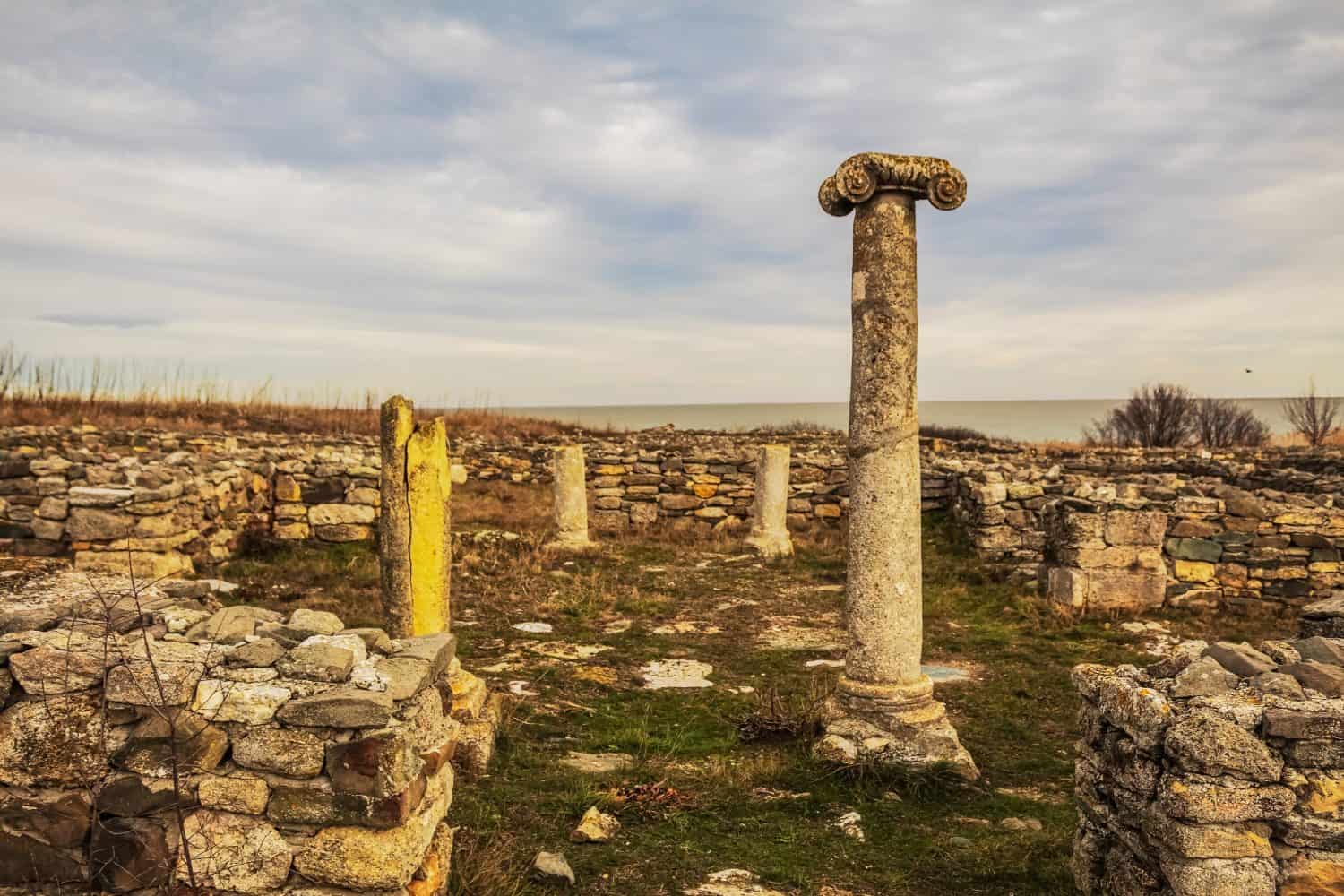 Histria Citadel&#039;s Museum - Europe, Romania, Constanta region, Istria, 2024.01.04 year